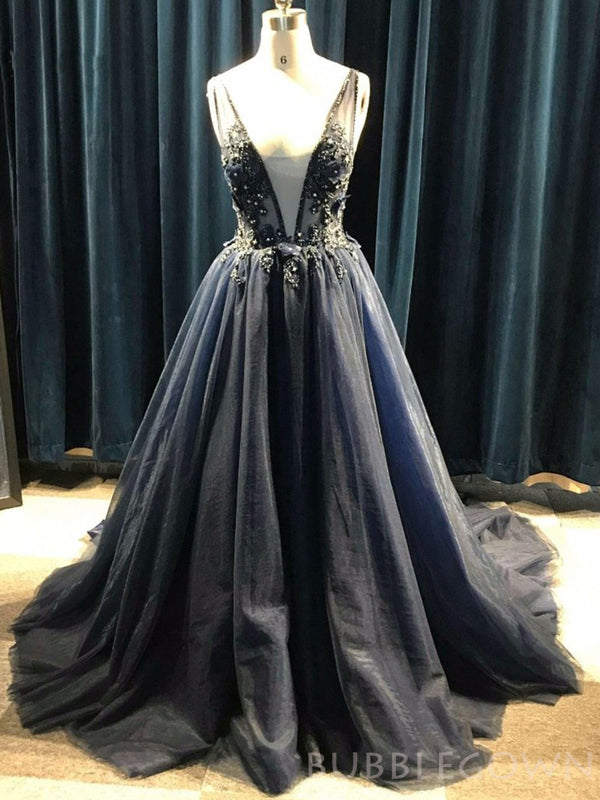 black organza prom dress Dazzling Black Off-The-Shoulder A-Line Organza Prom Dress High Split Beads With Lace-Up Back