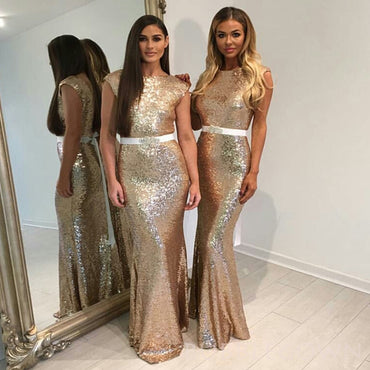 Sequin Bridesmaid Dresses BubbleGowns Sequin Bridesmaid Dresses BubbleGowns
