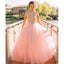 Charming Pink Junior Elegant Fashion Online Long Prom Dresses, BG51017