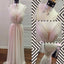 Simple Cheap V Neck Open Back Long Formal Online Prom Dresses, BG51506