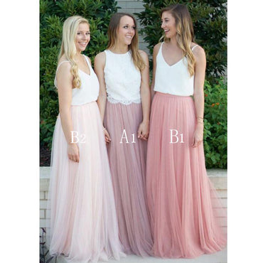 Mismatched Bridesmaid Dresses BubbleGowns Mismatched Bridesmaid Dresses BubbleGowns