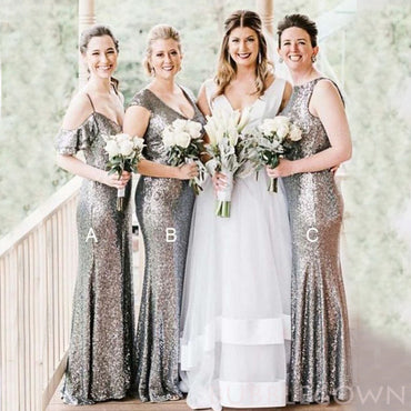 Sequin Bridesmaid Dresses BubbleGowns Sequin Bridesmaid Dresses BubbleGowns
