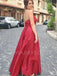 Sexy Backless A-Line Long Evening Prom Dresses, MR7080