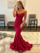 Sexy Strapless Sequin Long Mermaid Evening Prom Dresses, Sweetheart Custom Prom Dresses, MR8231