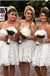 Pretty Sweetheart Lace Lovely Short Bridesmaid Dresses, BG51359