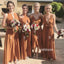 Mismatched Styles Wedding Party Long Bridesmaid Prom Dresses GDW102