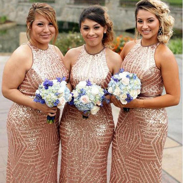 Sequin Bridesmaid Dresses BubbleGowns Sequin Bridesmaid Dresses BubbleGowns