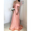 Charming Off the Shoulder Simple Cheap Long Wedding Bridesmaid Dresses, BG51069