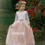 Pretty Wood Styles  A-line  Lace Flower Girl Dresses, FDH005