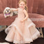 Sleeveless pink Handmade Flower Girl Dresses, Affordable Lovely Tulle Tutu Dresses, FDH001