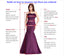 Lace Long Sleeve A-Line Long Evening Prom Dresses, MR7108