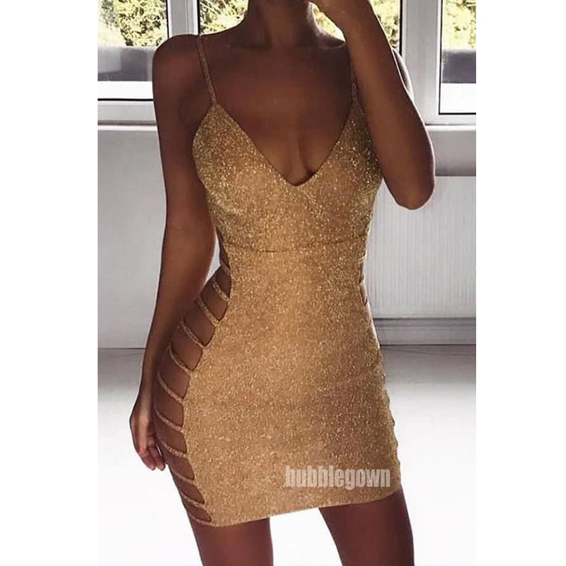 Sexy Short Cheap Sparkle Homecoming Dresses DSA111 BubbleGowns Sexy Short Cheap Sparkle Homecoming Dresses DSA111 BubbleGowns