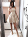 Simple Cheap Halter Lovely On Sale Short Homecoming Dresses, BH113