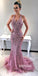 Popular Sparkly Sexy Mermaid Heavy Beaded Long Evening Prom Dress, BGP049