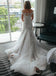 Off the Shoulder Applique Mermaid Charming Long Bridal Wedding Dresses, BGP255