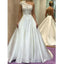 A Line Lace Top Stin Cheap Beach Long Bridal Wedding Dresses, BGP246