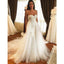 Elegant Sweetheart A Line Inexpensive Long Bridal Wedding Dresses, BGP258 - Bubble Gown