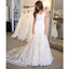 Mermaid Lace Applique Elegant Bridal Long Wedding Dresses, BGP265