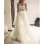 Charming Unique Sweethaert Lace A Line Bridal Long Wedding Dresses, BGP269 - Bubble Gown