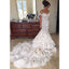 Gorgeous Lace Off the Shoulder Mermaid Long Bridal Wedding Dresses, BGP233 - Bubble Gown